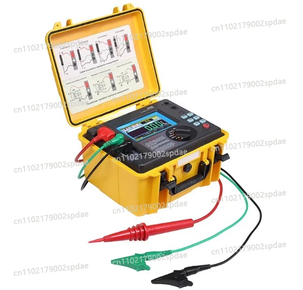 ETCR3500 / 3500B High Voltage Insulation Resistance Tester Digital Earth Resistance Multimeter Range 5KV/10KV 2TΩ/5TΩ