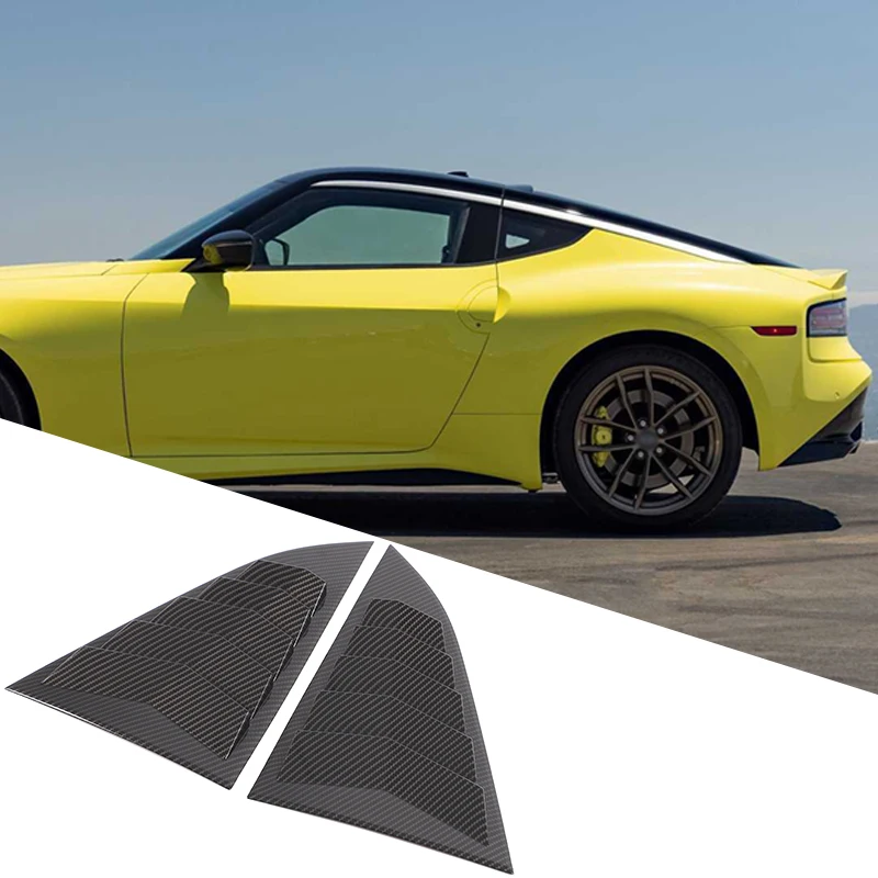 

Для Nissan 400Z 2021-2025 автомобильное заднее боковое окно, жалюзи, накладки, жалюзи, наклейка, украшения, аксессуары