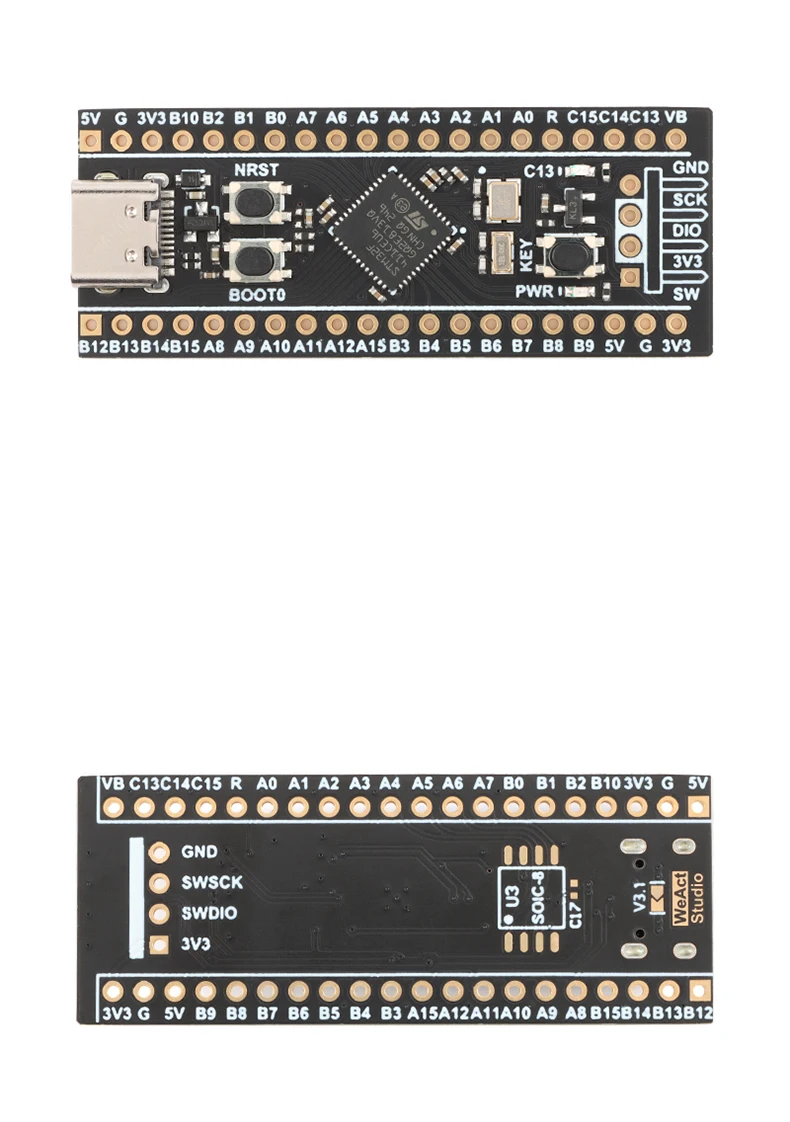 Original Product STM32F411CEU6 Development Boards STM32F 4 Core Small System Board Learning
