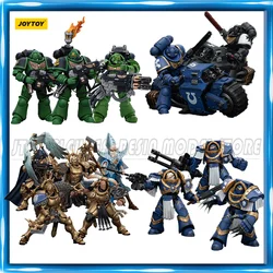 JOYTOY Warhammer 40K 1/18 Action Figure Ultramarines Iron Hands Blood Angels SIGMAR Anime Model Toy