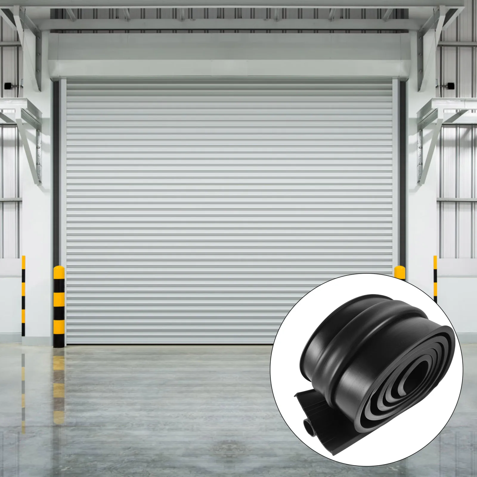 

Garage Door Seal Car Strip Weather Stripping for Doors Black Sealing Strips