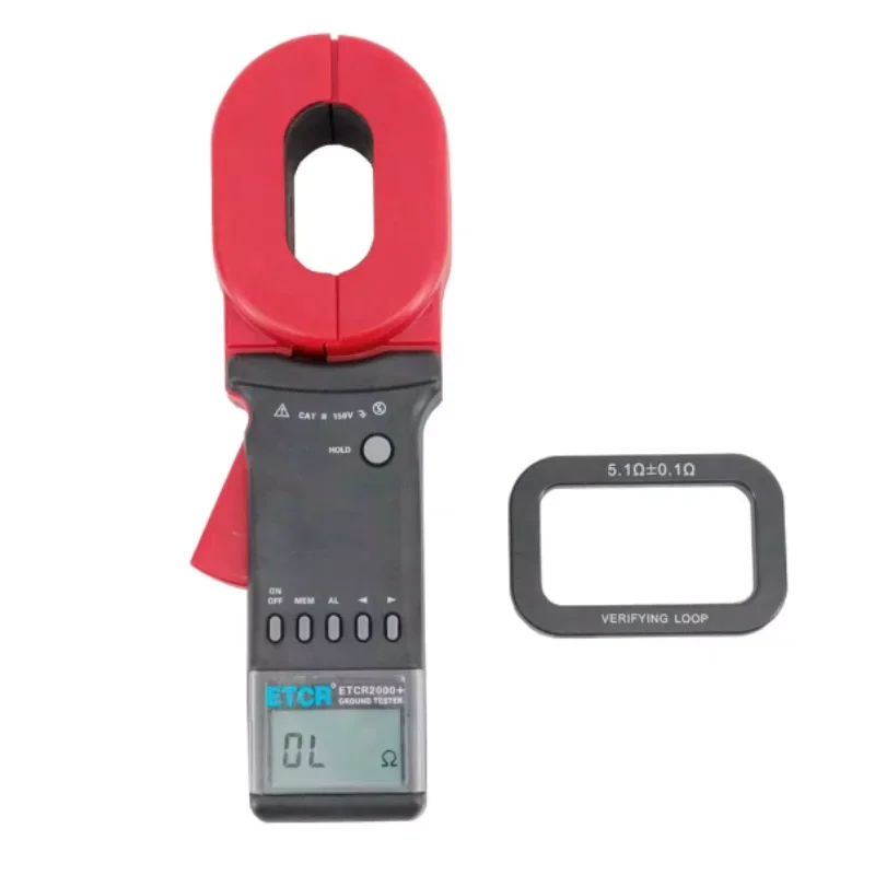 ETCR2000+ Clamp Ground Resistance Meter, Clamp Ground Resistance Tester, Loop Resistance Tester