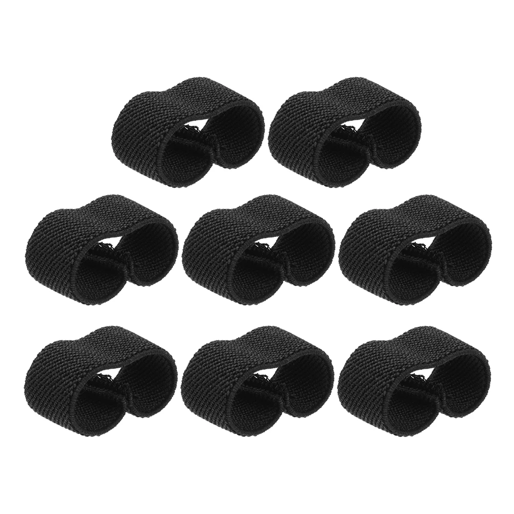 

8Pcs Soft Belt Loop Holders Elastic Nylon Strap Keepers for Duty Belt Men Tight Secure Fit for Outdoor Sports Casual Use