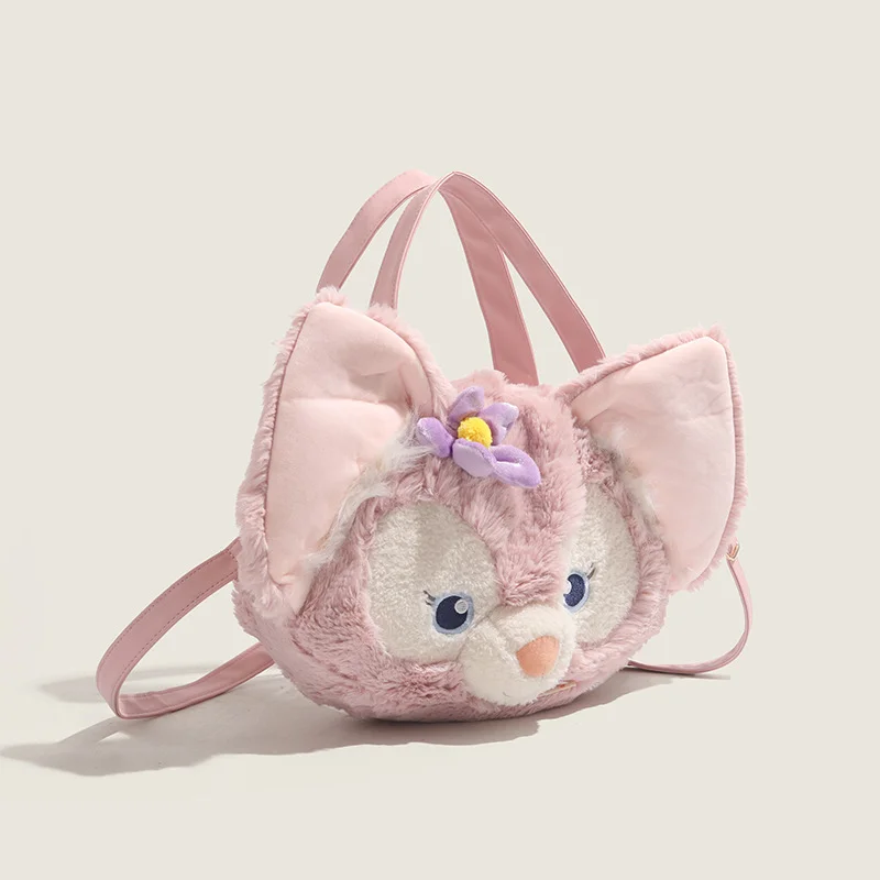 Disney-Sac à main de voyage de loisirs pour femmes, poupée en peluche de dessin animé, mode mignonne, Clochette Lingna, SR