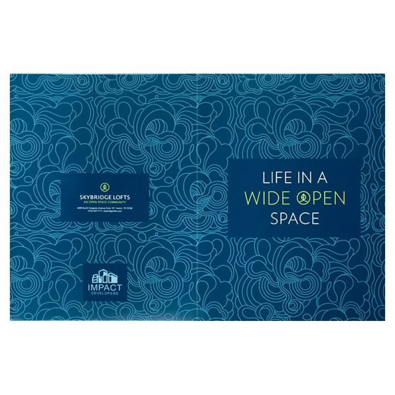 custom Popular Wholesale glossy / matt presentation folder printing a4 presentation folder presentation folder pockets