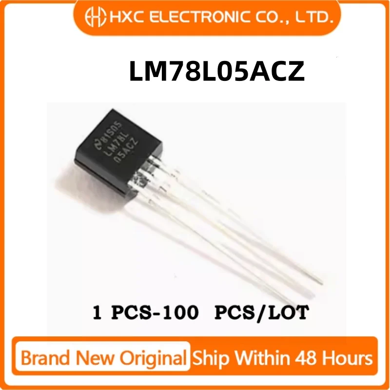 50PCS/100PCS 100% NEW IC LM78L05ACZ LM78L05 TO-92