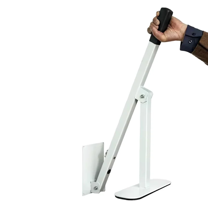 

Top-selling Durable Strong Iron Wall-mounted Manual Trash Compactor Press Suit Standard Household Rubbish Waste Bin Basher