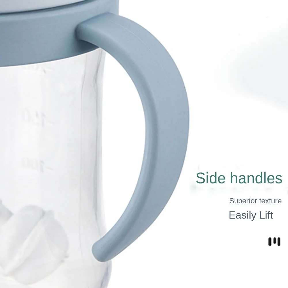 

Креативная многоразовая детская тренировочная чашка с милыми мультяшными животными, бутылочка для воды для младенцев, откидная крышка, анти-духовая детская чашка-непроливайка, чашка для кормления