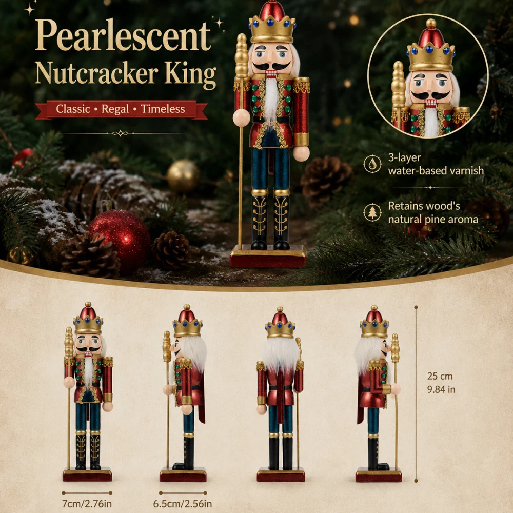 Patung Kayu Prajurit Nutcracke - Nutcracker Figurine ulasan dan harga