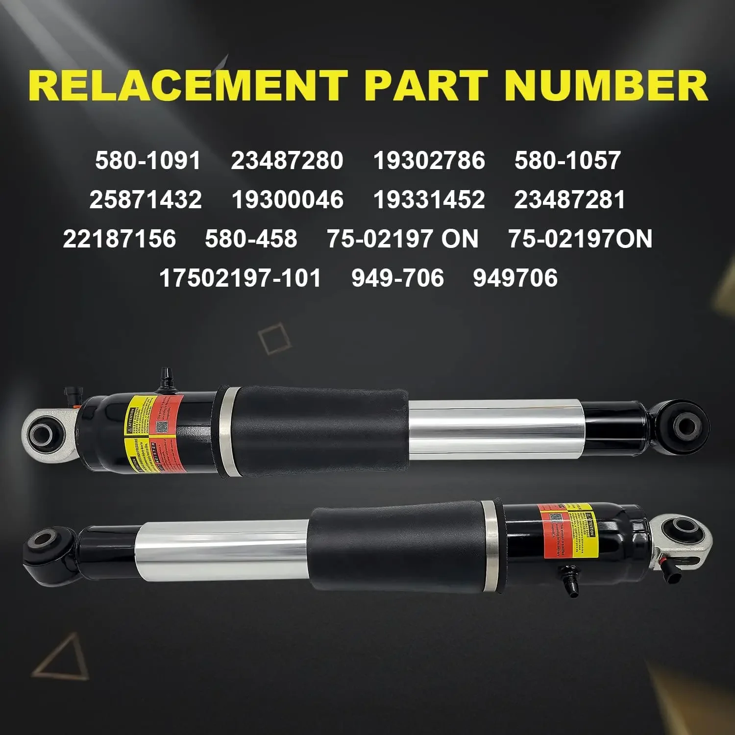 1PCS Front Rear Shock Strut Magneride for Cadillac Escalade ESV Suburban Yukon 75-02197,20810265,19331452 19300031,23487281