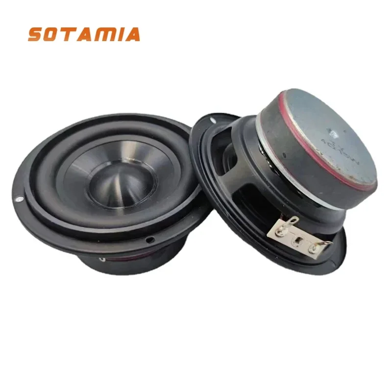 SOTAMIA 2 قطعة 3 بوصة المتوسطة باس المتكلم 4 أوم 15 واط PP مخروط مقاوم للماء Altavoz الوسائط المتعددة مكبر الصوت الصوت الموسيقى مكبر الصوت