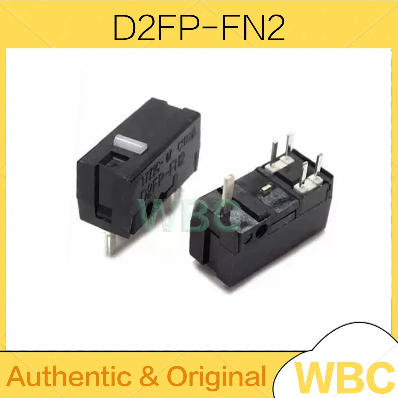 2Pcs OMROM Optical Micro Switch D2FP-FN2 Mouse Switch ASUS ROG Warblade 3 AP Magic Blade G502X Mouse Button Authentic Original
