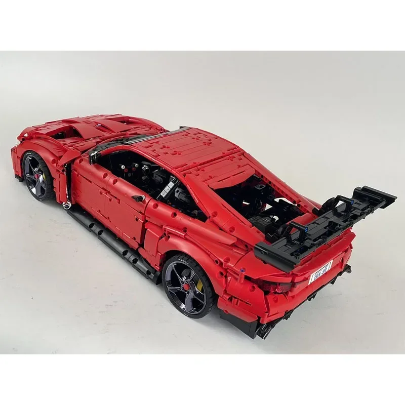 Famous Designer New MOC-161785 Super Racing M4 GT3 Classic Sports Car 3780pcs 1:8 Scale Racing Building Block Toy Boy DIY Toys