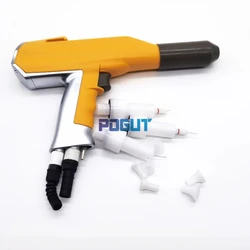 Electrostatic Spraying Gun Powder Gun Shell with 3 Sets Nozzles