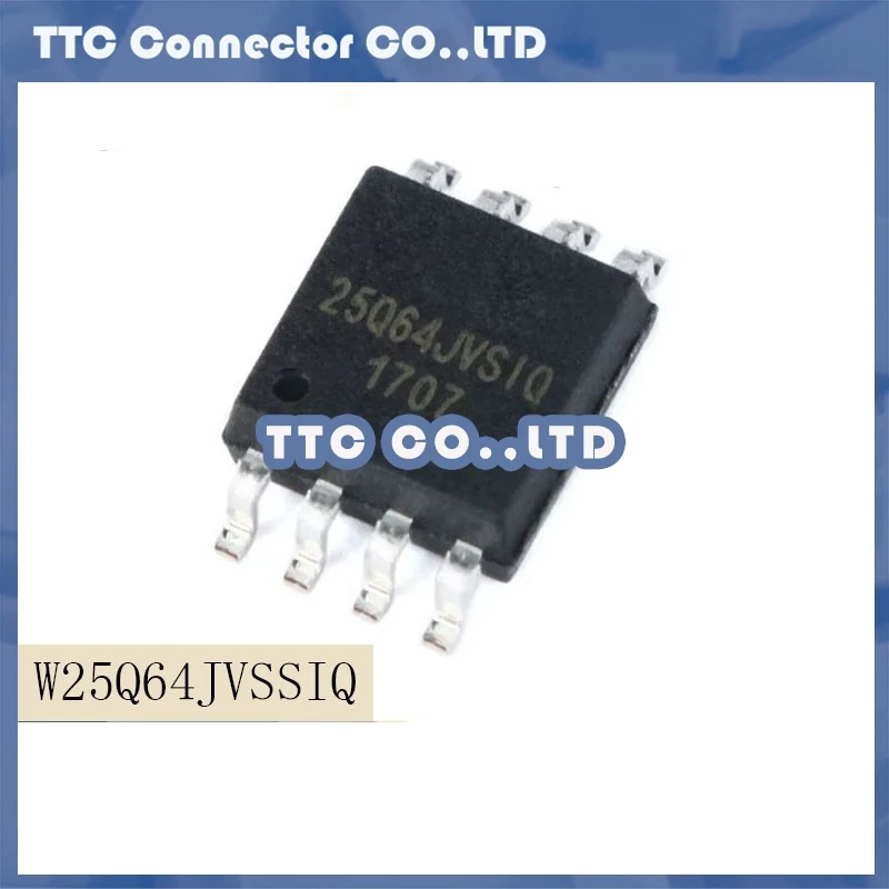 100pcs/lot W25Q64JVSSIQ chips Electronic components