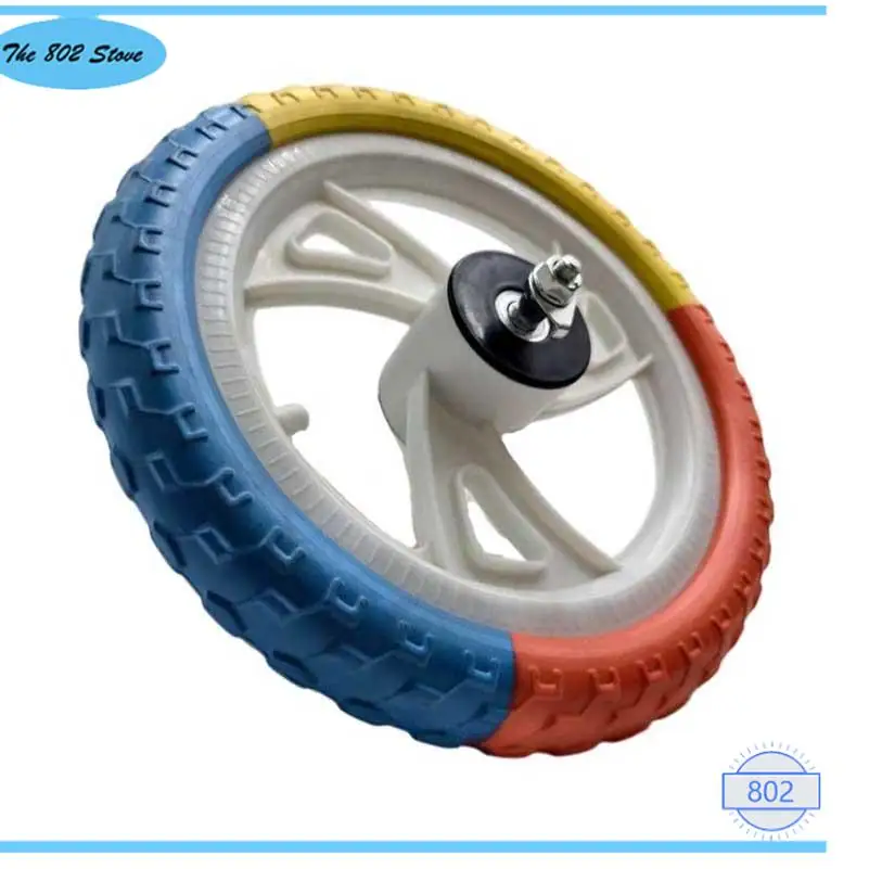 1 Pcs 12 inch Plastic Wheel solid wheel Balance Car Solid Slide No Inflation Front and Rear  wheel