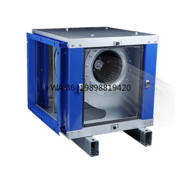 

Центробежный вентилятор для трубопровода шкафа, отдельно стоящий OEM/ODM для кухни/готеля/больницы, антикоррозийный и непромокаемый двигатель переменного тока