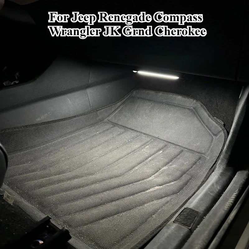 

For Jeep Renegade Compass Wrangler JK Grnd Cherokee Rechargeable Automatic Induction Light Bar Magnetic Maual Sensing Mode Lamp