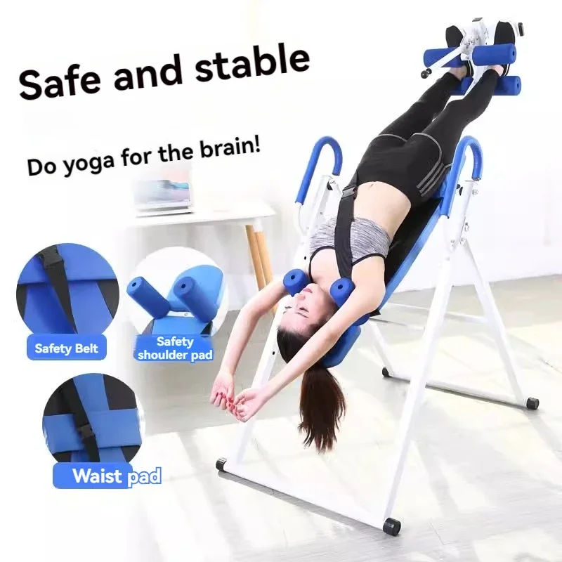 1PC Inversion Machine Fitness Inversion Device Stretching and Traction Aid Yoga Exercise Abdominal Tightening and Hanging Device