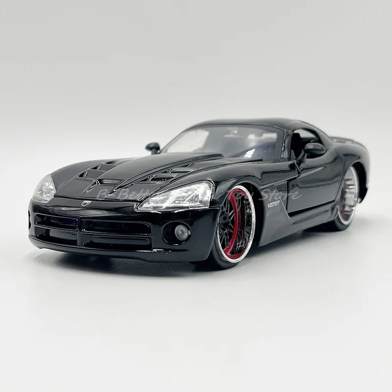 1:24 Diecast Metal Car Model Toy 2008 Dodge Viper SRT 10 Miniature Replica For Collection