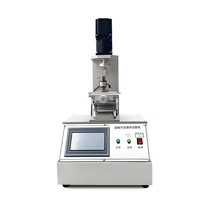 

Rotary switch life testing machine button switch fatigue life testing device button reciprocating fatigue resistance tester