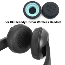 Replacement Sponge Foam Leather Ear Pads for Skullcandy Uproar Wireless Headset EarPads Cushions Headphone Earmuffs