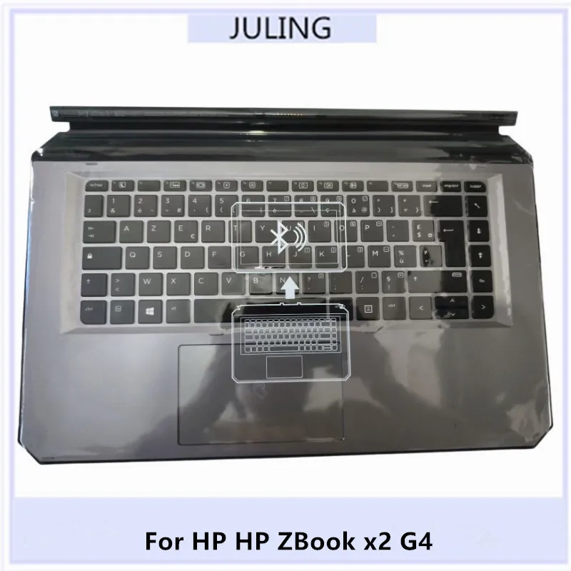 New Original For HP ZBook x2 G4 Laptop Palmrest Assembly with French Keyboard