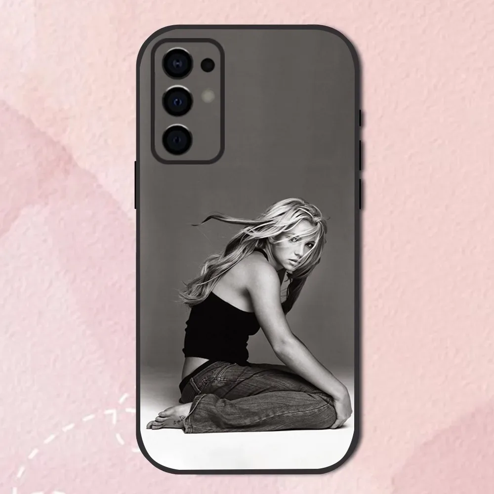 Singer B-Britney Spears Phone Case For Samsung S24,S21,S22,S23,S30,Ultra,S20,Plus,Fe,Lite,Note,10,9,5G Black Soft Shell