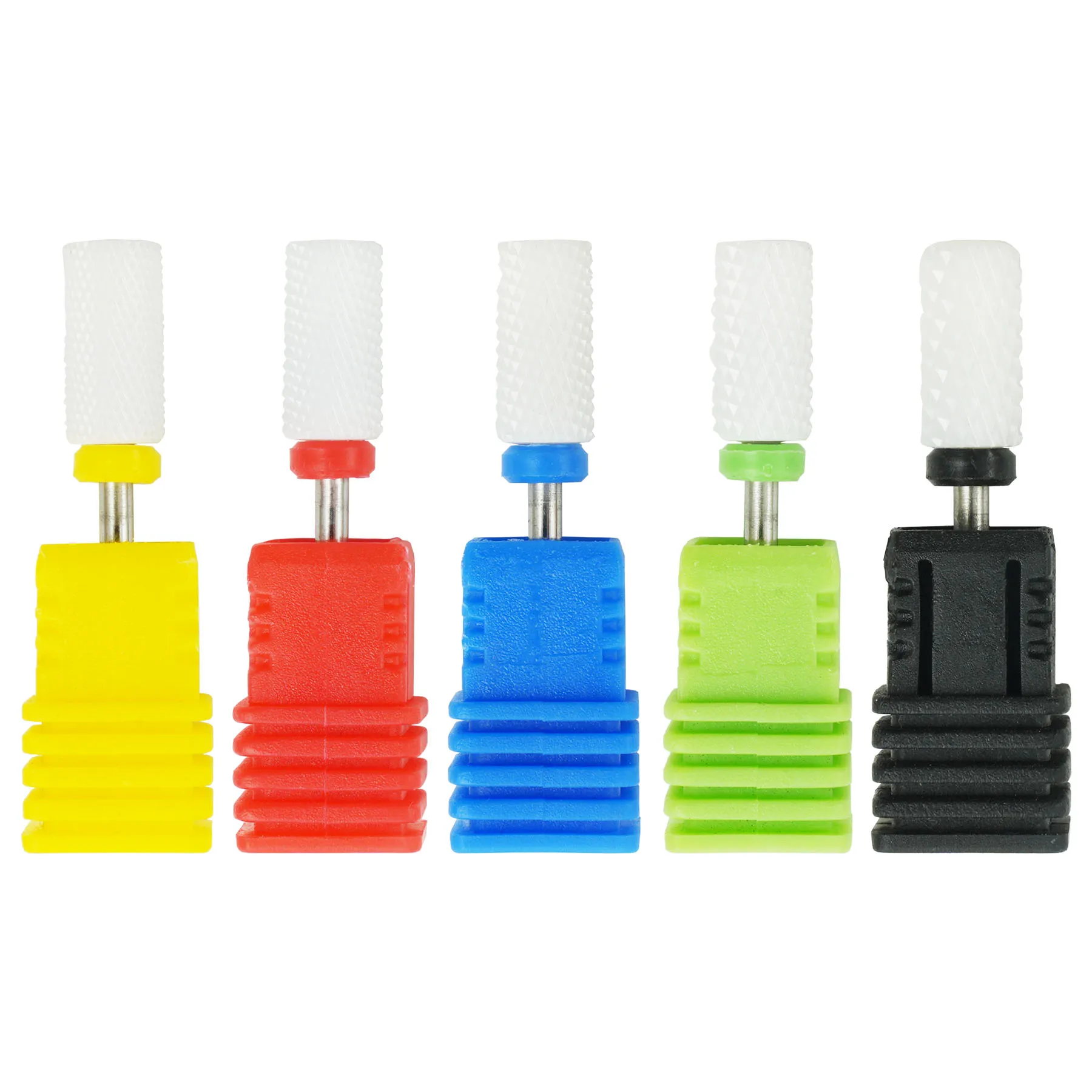 세라믹 네일 드릴 비트 밀링 커터 전동 버 네일 파일 페디큐어 매니큐어 젤 제거 각질 폴리쉬 네일 아트 액세서리