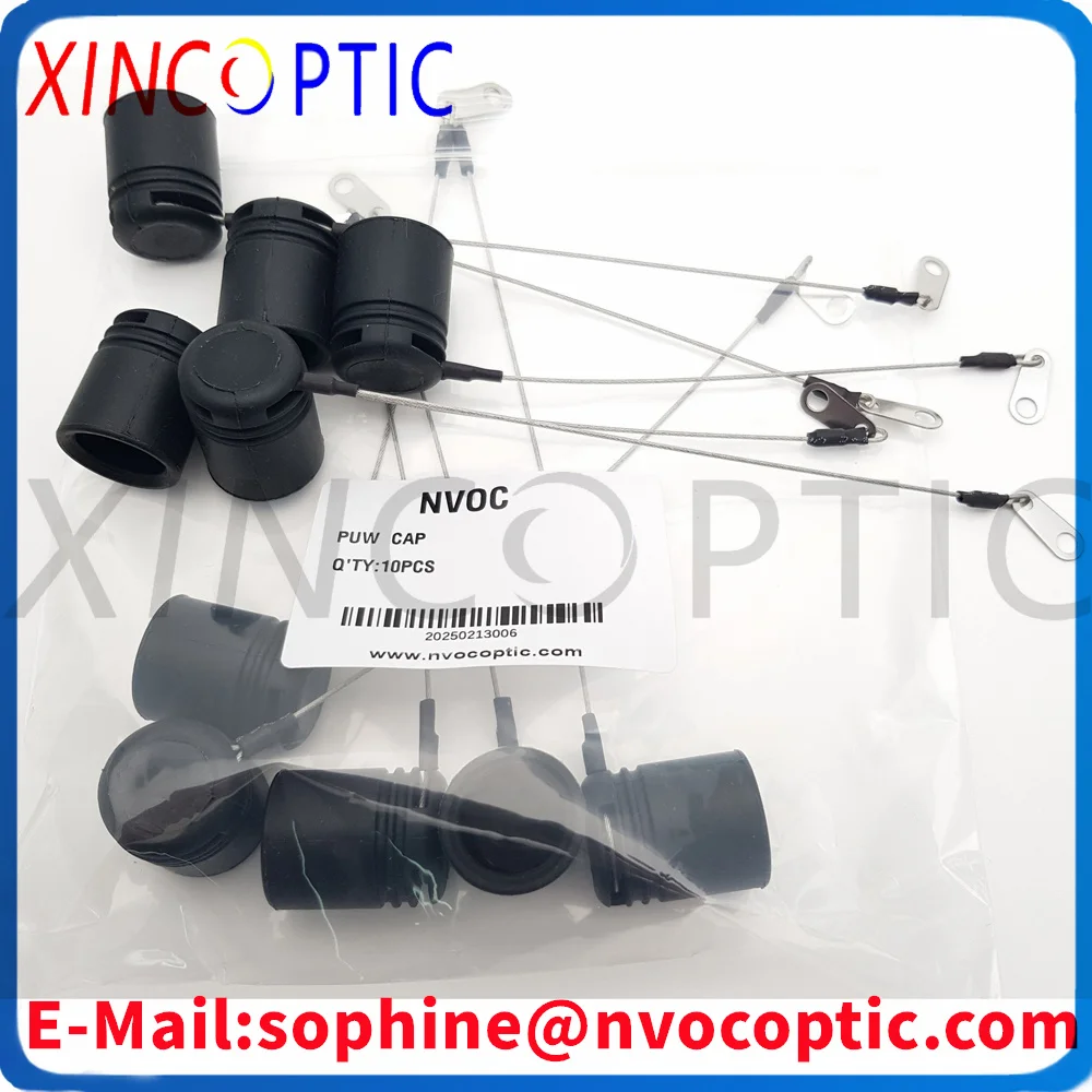 FUW Male and PUW Dust Cap For Female SMPTE LE MO Hybrid Fiber Optical Patch Cord Outdoor Bulkhead Adapter Connector
