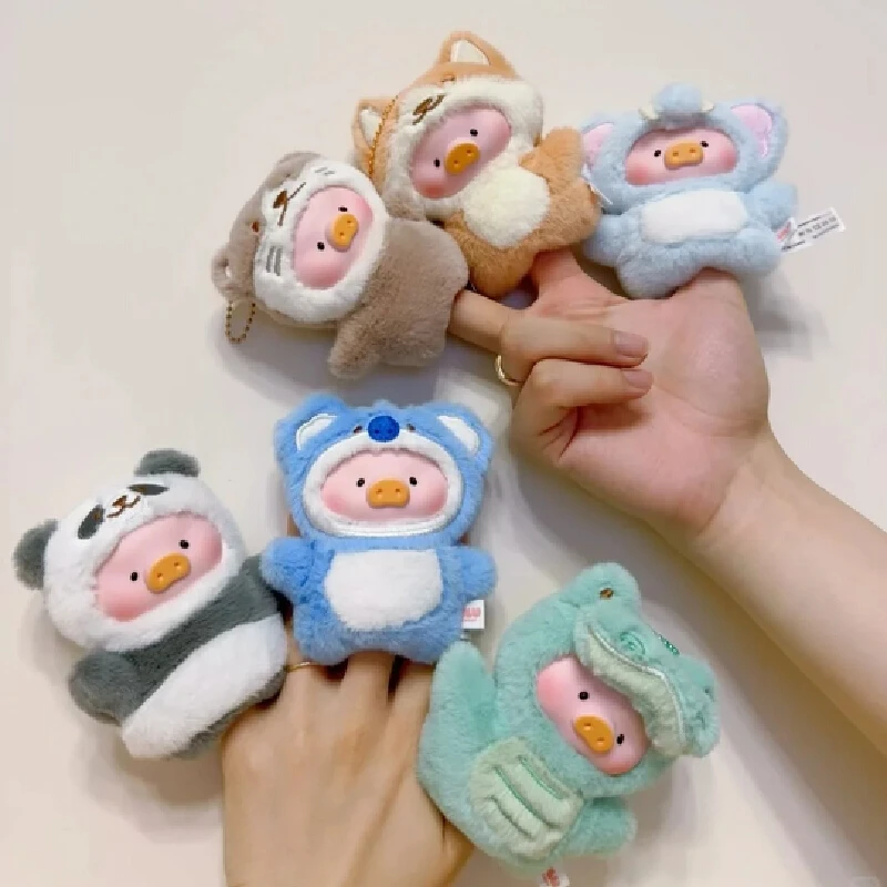 

Genuine Lulu The Piggy Animal Party Forest Theatre Series Plush Blind Box Trendy Hand Puppet Mystery Box Pendant Custom Kid Gift