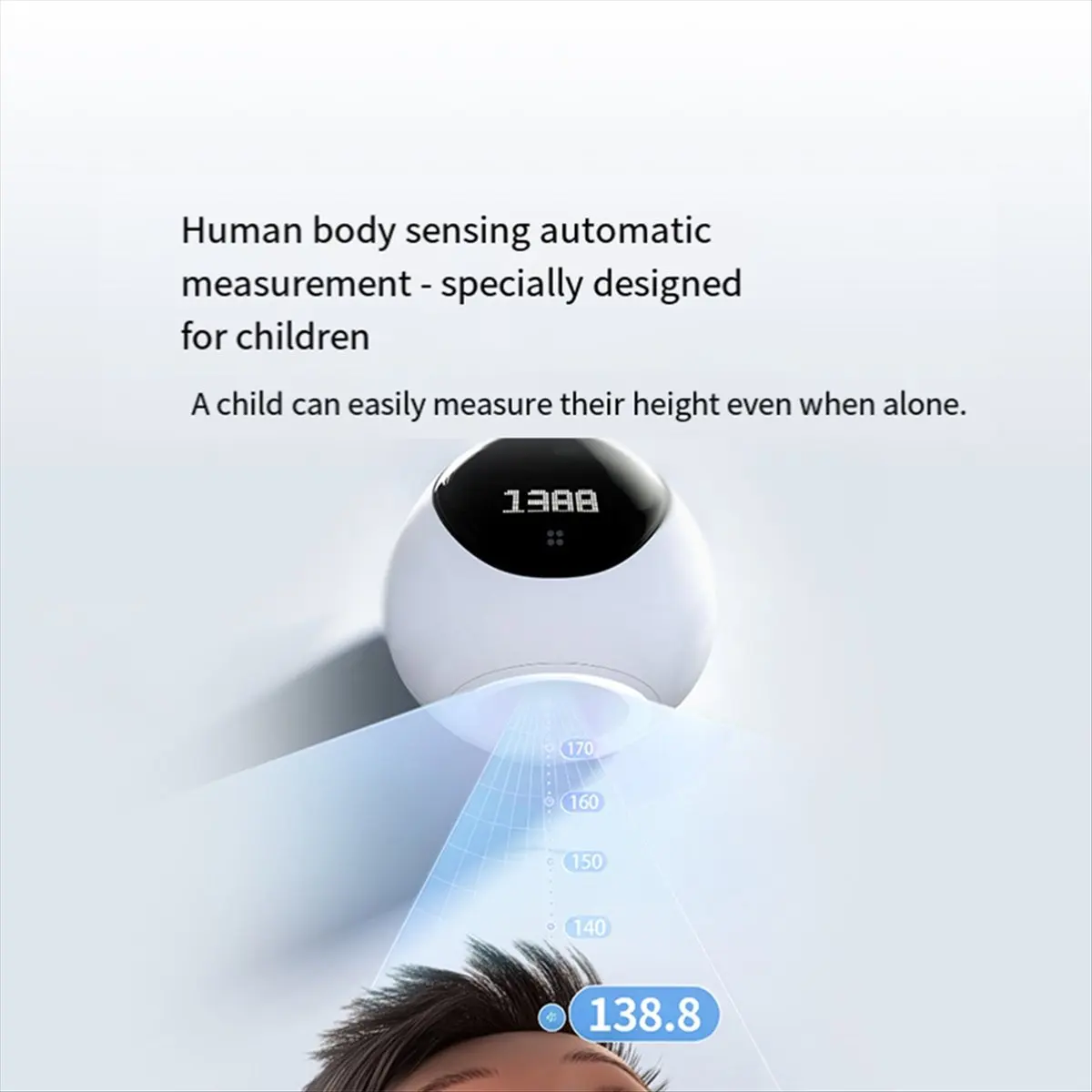 

Children'S Height Accuracy Measuring Instrument, Height Ruler, Wall Sticker, Automatic Height Measurement
