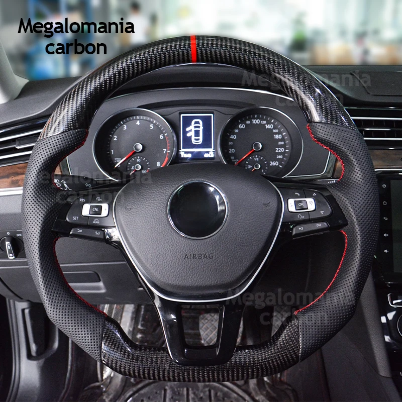 

Для Volkswagen Passat CC MK7 Golf 7 Toureg светодиодный руль из углеродного волокна