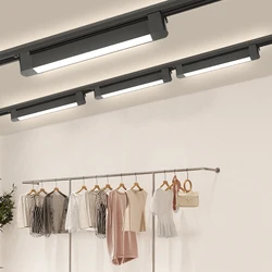 LED Track Light 40W 30W 20W 10W Floodlight 110V 220V Indoor Lighting Fixture Home Decor Track Lamp Ceiling Rails Track lighting