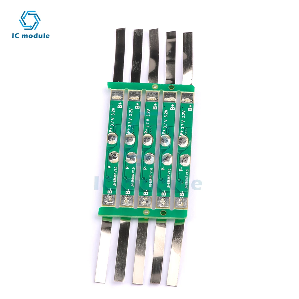 1PCS 5PCS BMS 1S 4.5A 3.7V 3MOS 18650 Li-ion lithium battery protection board Lipo Charging Protection Module