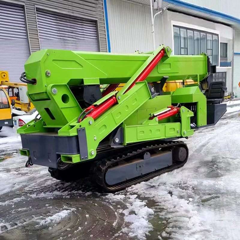 Customized Portable Small Hydraulic Space Crawler Folding Mini Spider Crane Multiple Specification Work Platforms