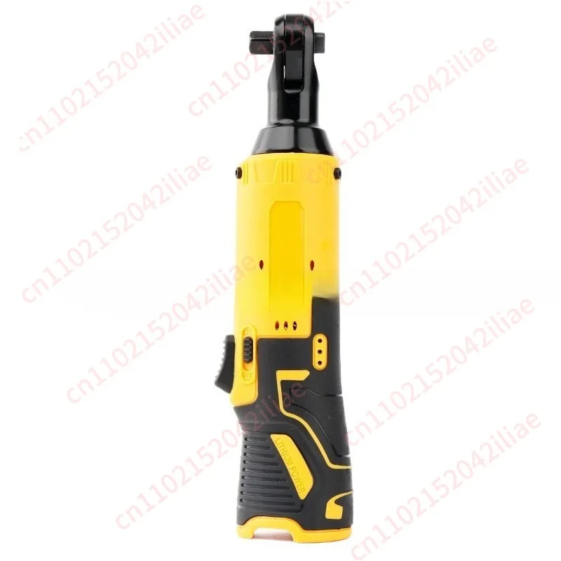 12V lithium battery ratchet wrench angular electric wrench car elbow wrench (bare metal)