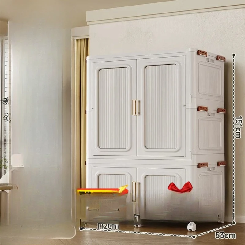 

Adult wardrobe, extra large 110CM simple wardrobe