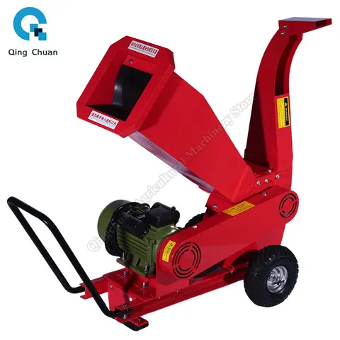 Branch Crusher Garden Shredders Orchard  Agricultural Straw Crusher Branch Forestry Machinery Wood Crushing Machine