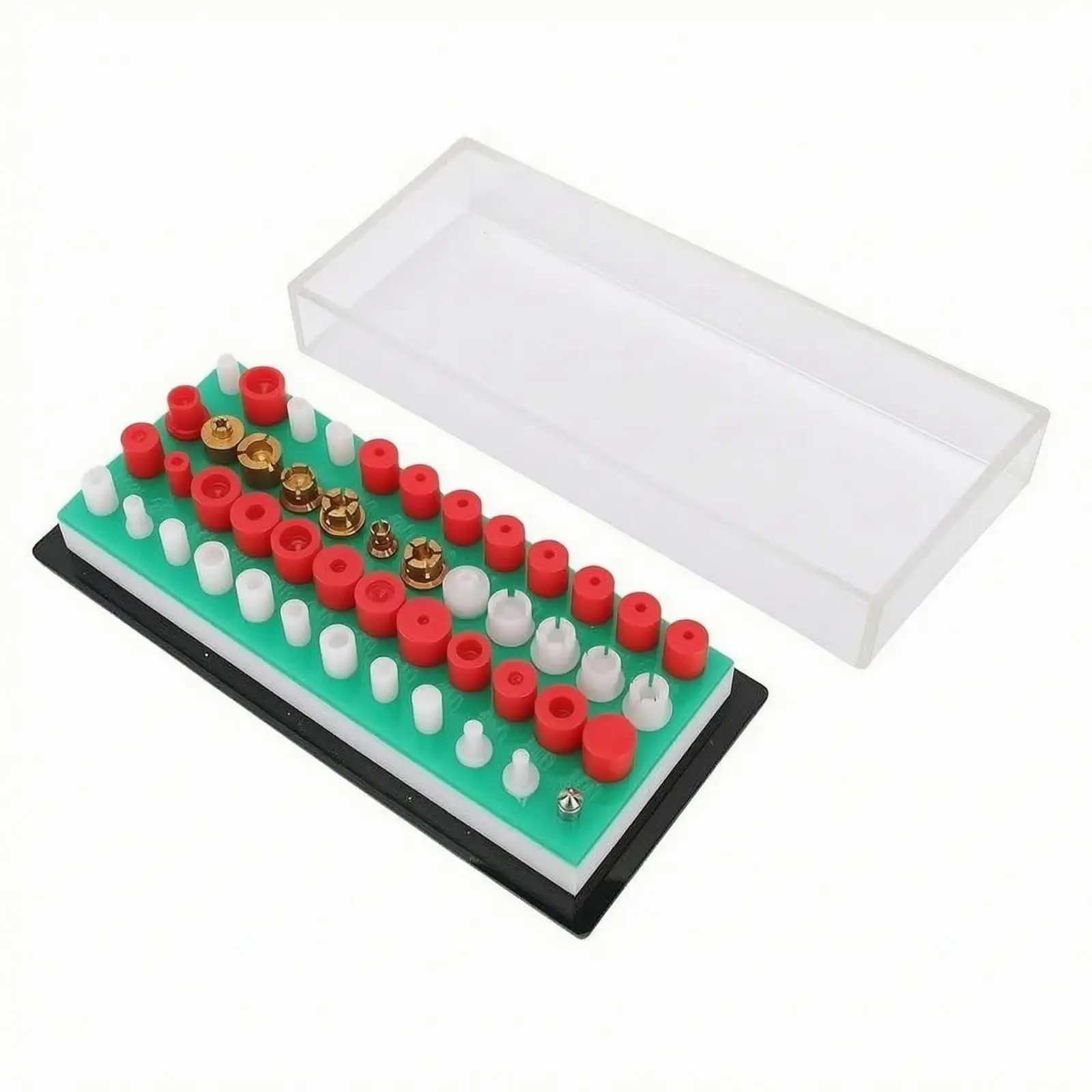 Professional Watch Movement Holder Tool for Bearing Barrel Service Watch Repair Accessory Dust Cover Case