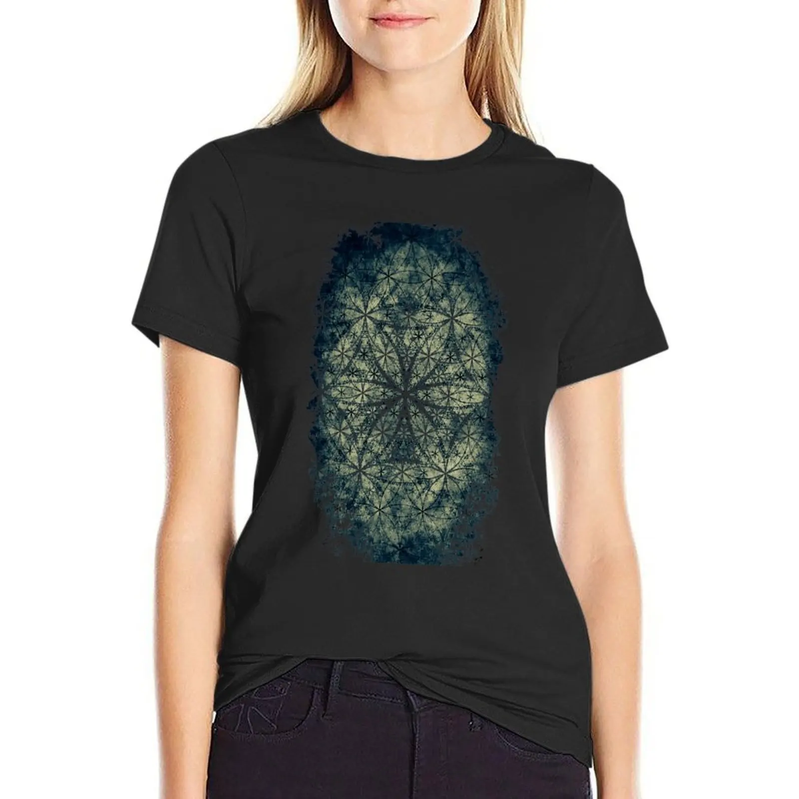 Sacred Geometry for your daily life T-Shirt Blouse animal print shirt for girls Women t shirt