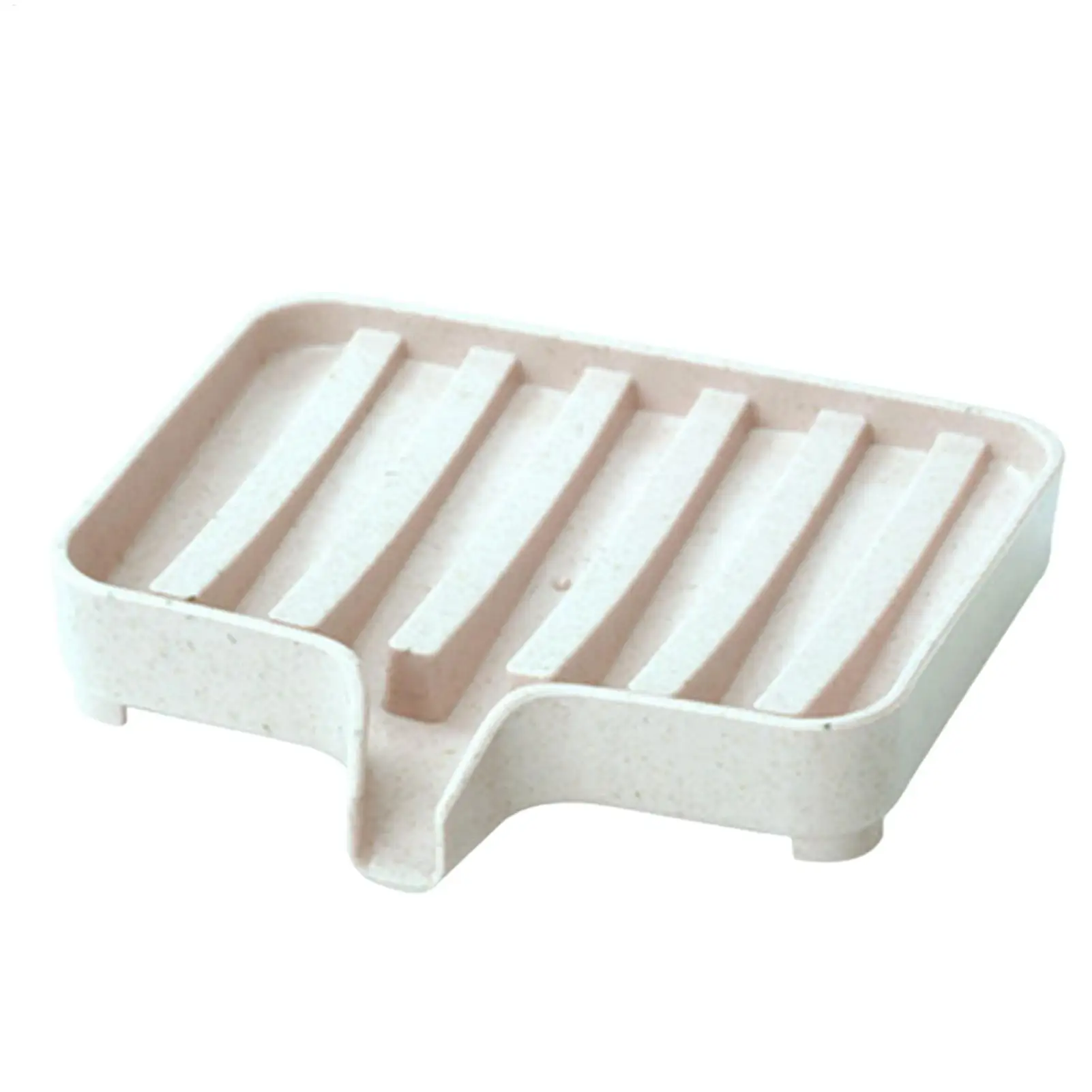 Soap Dish for Shower Portable Space-Saving Soap Container Holder Box Multipurpose Storage Container Non-Slip Tray for Sponges