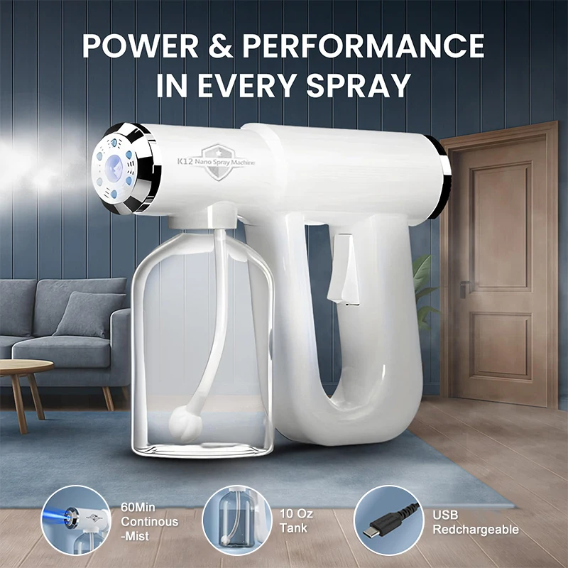 The Authentic Eliminator Fogger Appliance - Expert Disinfectant Sprayer - Ultra Low Volume Mister & Nano Steam Shooter