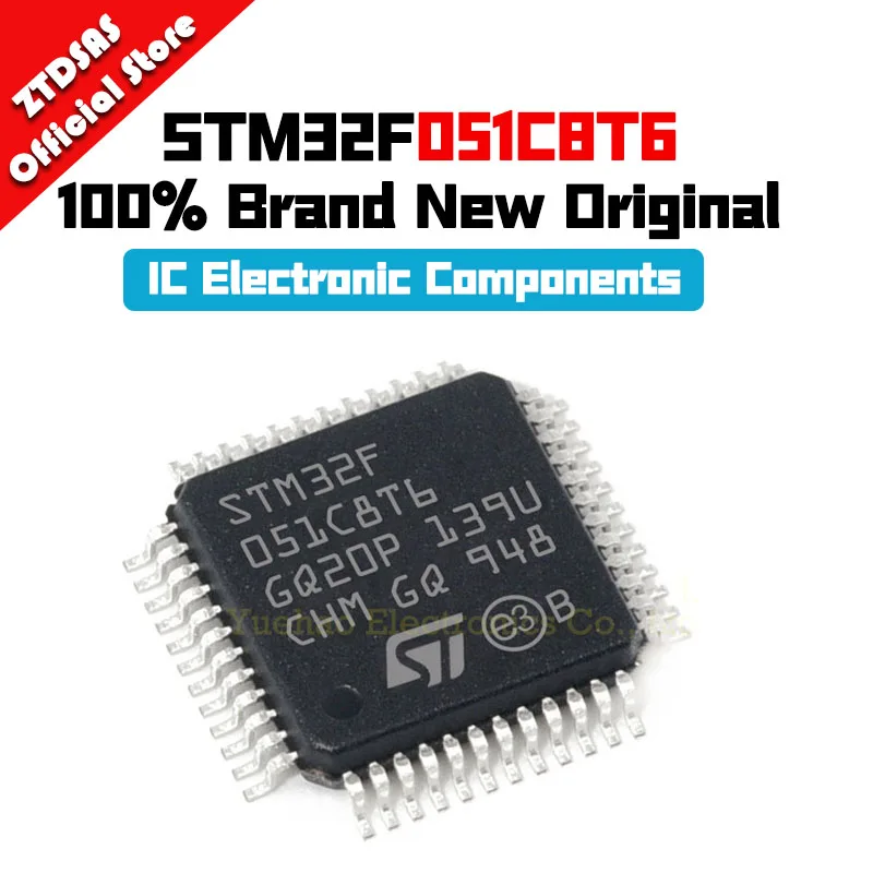 STM32F051C8T6 STM32F051C8 STM32F051 STM32F STM32 STM IC MCU LQFP-48