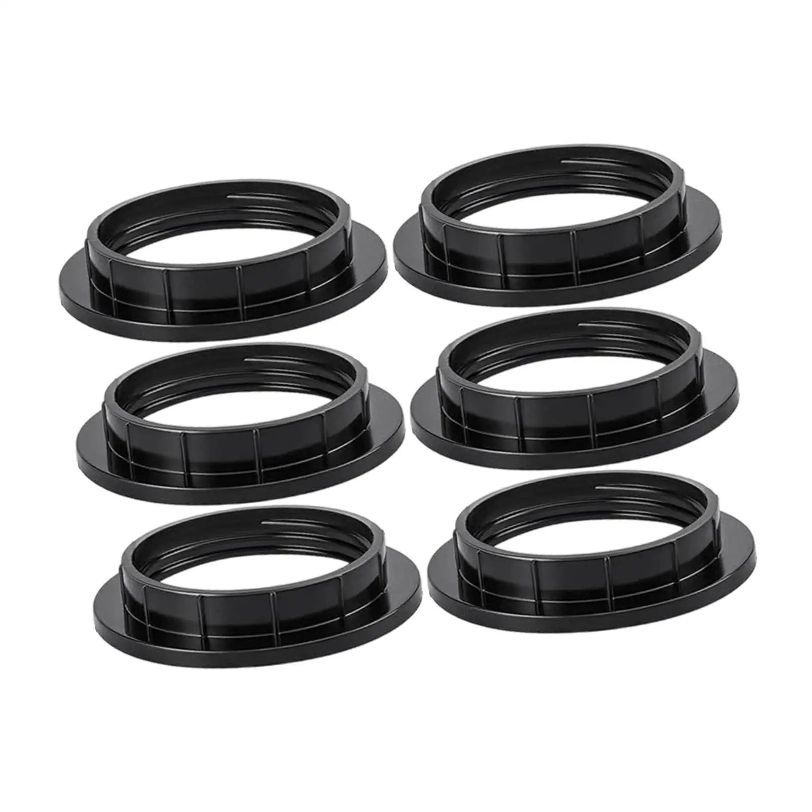 Bakelite Lamp Shade Rings Replacement Adapter Insulating Retainer for E26 E27 Ring Light Applications