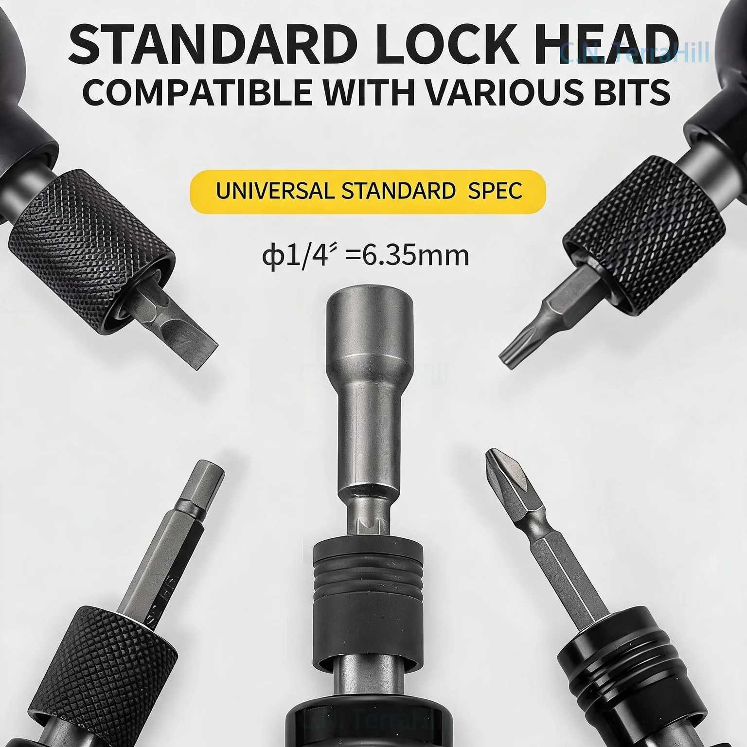 Pneumatic Screwdriver Air Tool Industrial Grade 5H 6H 8H Torque Straight Type