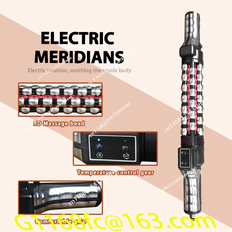 Red Light Emitting Diode Vacuum Roller Handheld Ultra-thin Inner Ball Roller