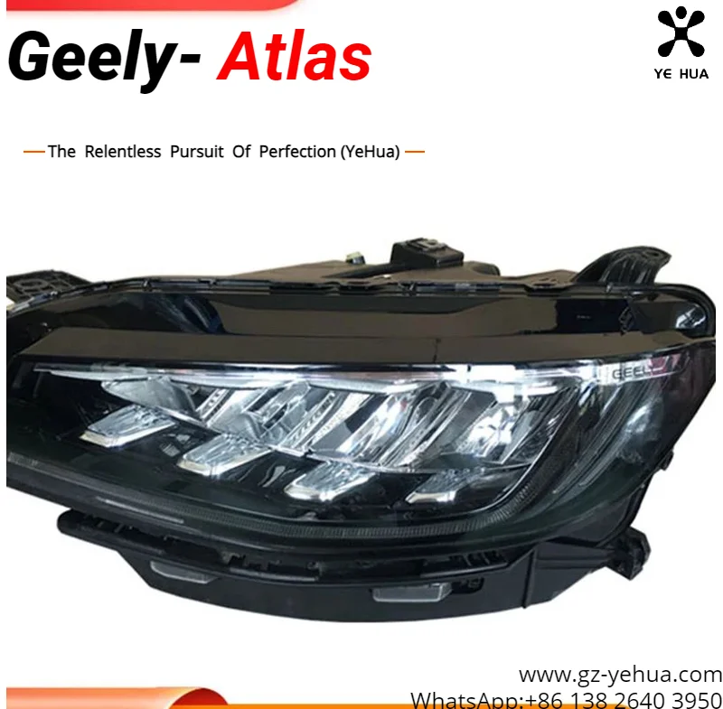 

For Geely Atlas Azkarra Boyue Pro 2020 LED Headlights Automobiles Parts Accesorios Para Auto Tools