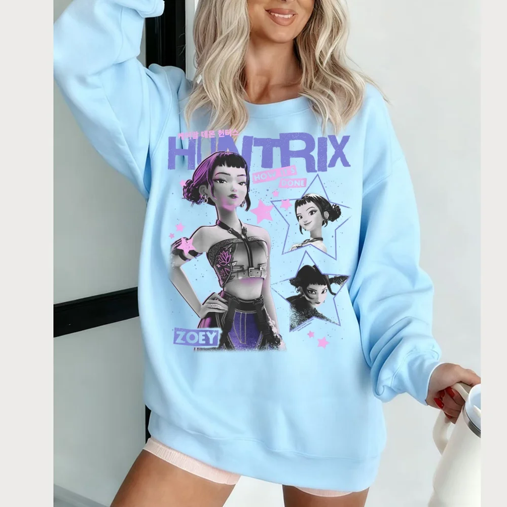 Nuovo anime popolare caccia alle streghe maglione da donna gruppo donna uomo pullover retrò streetwear 2025 felpa da film divertente calda