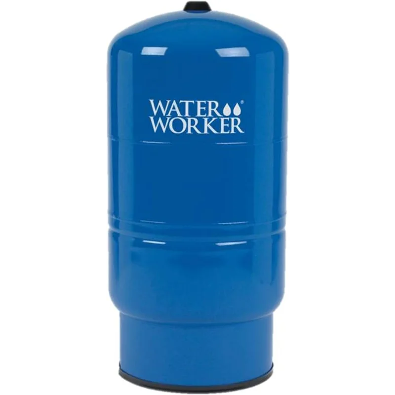 

WaterWorker HT-30B Вертикальный бак для скважин, бак емкостью 30 галлонов емкостью 26 галлонов, синий